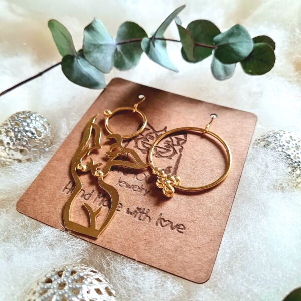 La Golden Femme Earrings